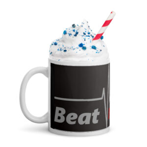 Glossy mug “Beat’n Heart”